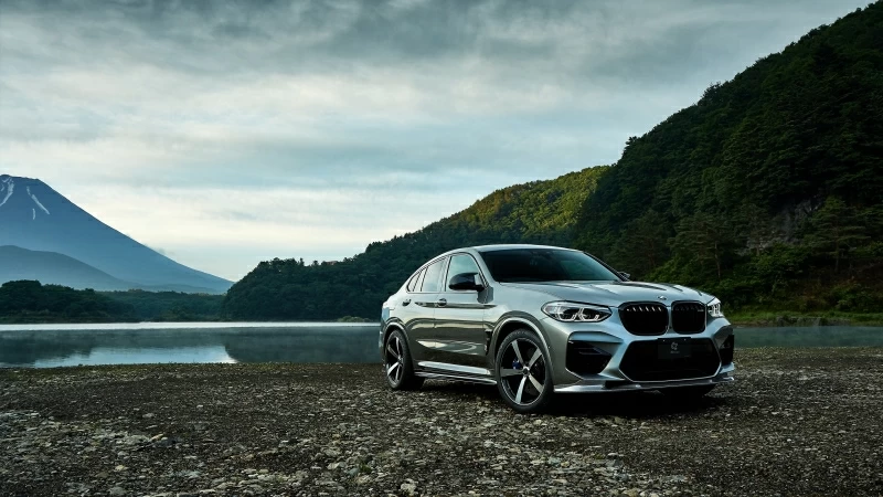 3D Design BMW X4 M 2020 1 HD Wallpaper