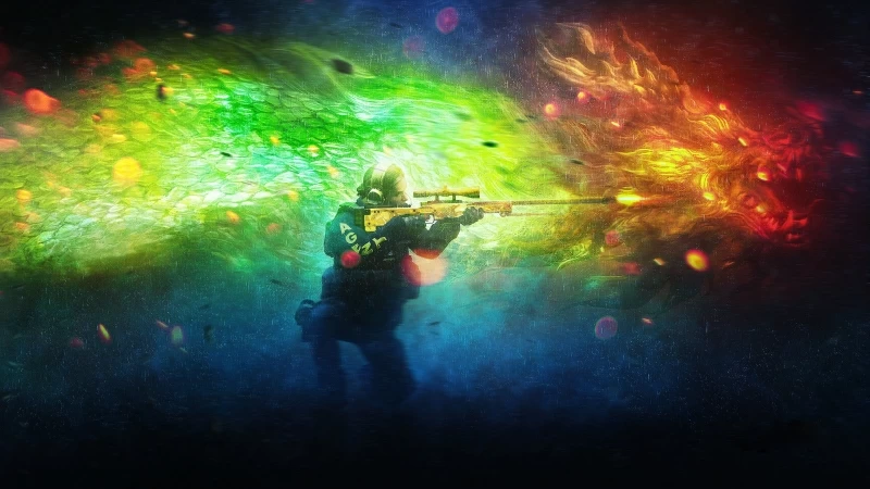 CS GO Dragon Lore 4K HD Wallpaper