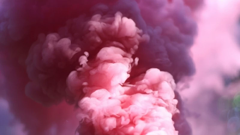 Smoke Pink Shroud 4K HD Wallpaper