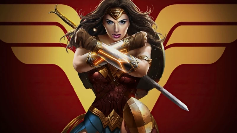 Wonder Woman x Injustice 2 4K HD Wallpaper