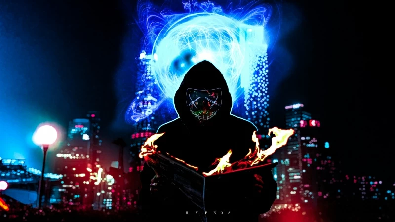 Dark Mask Men 4K 5K HD Wallpaper