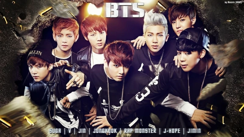 BTS Hip Hop Group HD Wallpaper