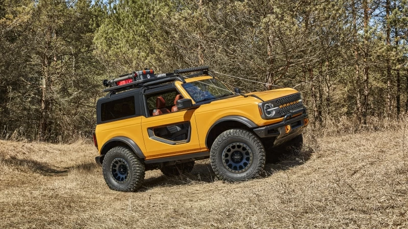 2021 Ford Bronco 2-Door 4K 5K HD Wallpaper