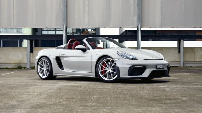 Porsche 718 Spyder 2020 4K 5K HD Wallpaper