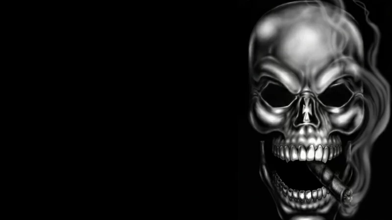 Skull 13 4K HD Creative Wallpaper