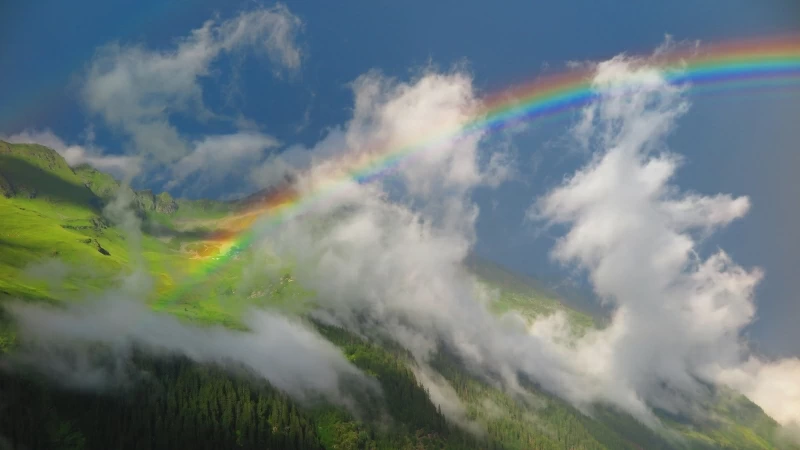 Rainbow 14 4K HD Nature Wallpaper