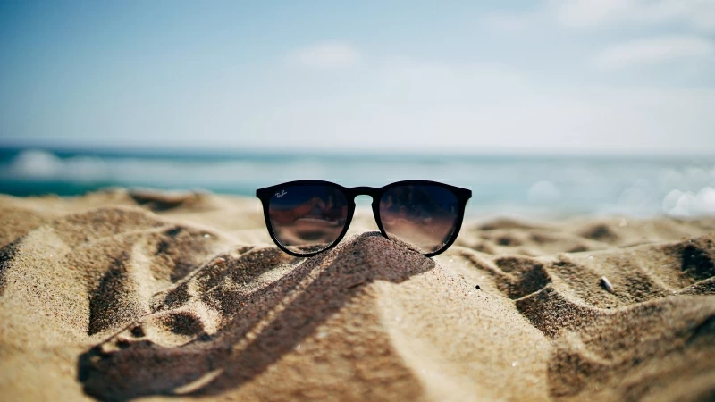 Summer 1 4K 5K HD Sunglass Wallpaper