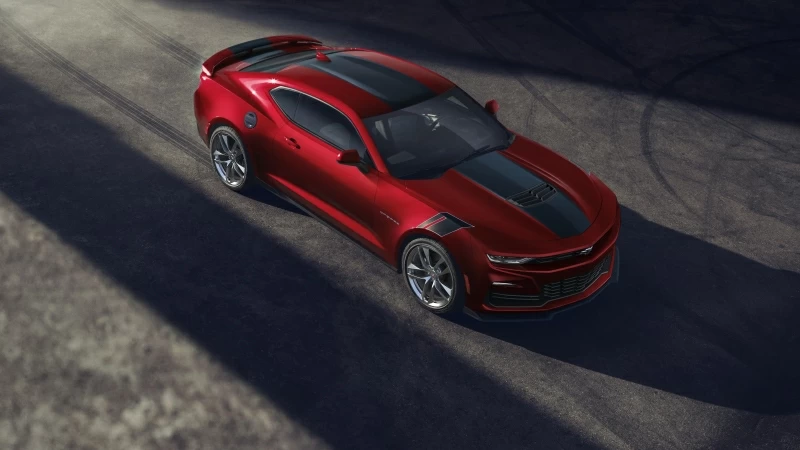 2021 Chevrolet Camaro Wild Cherry Design Package 4K 5K HD Cars Wallpaper