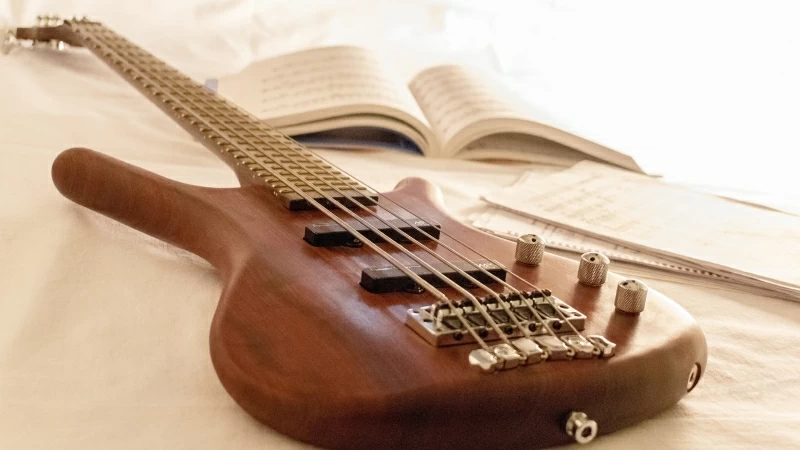 Music Guitar 6 4K 5K HD Music Wallpaper