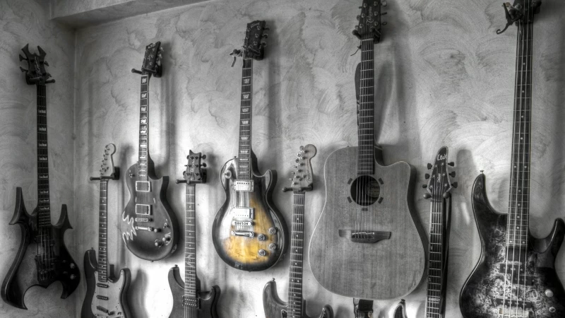 Music Guitar 8 4K HD Music Wallpaper