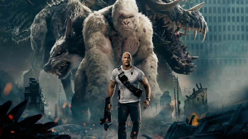 Rampage 4K HD Movies Wallpaper