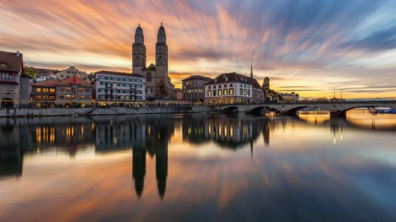 Man Made Zurich 4K HD Travel Wallpaper