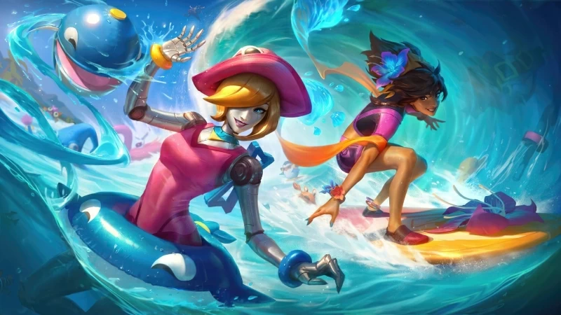 Orianna and Taliyah League Of Legends HD Games Wallpaper