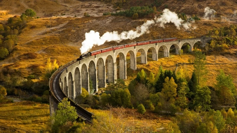 Vehicles Train HD Nature Wallpaper