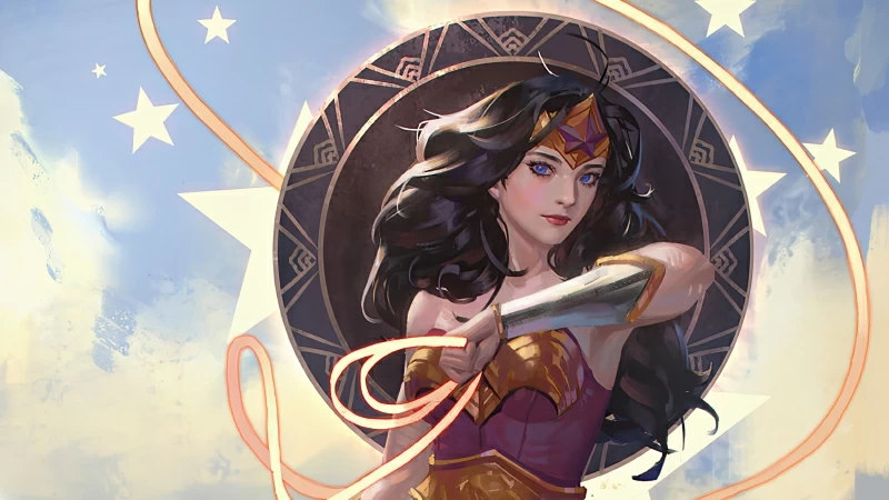 Old Wonder Woman Artistic Art 4k Wallpaper