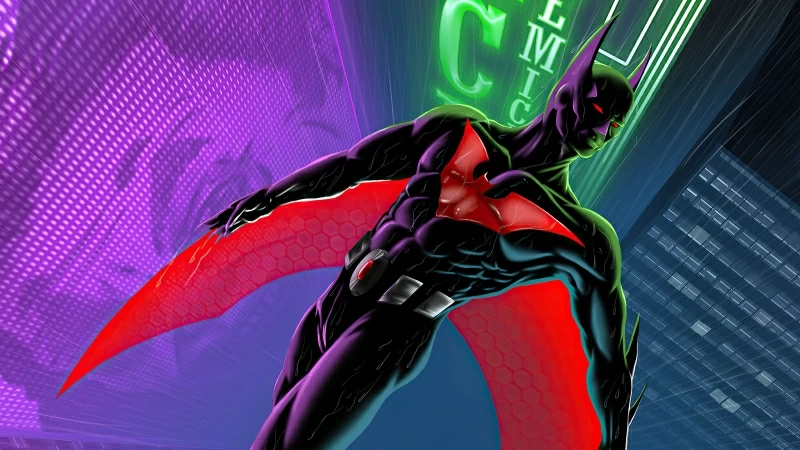 Batman Beyond City Of Joker Wallpaper