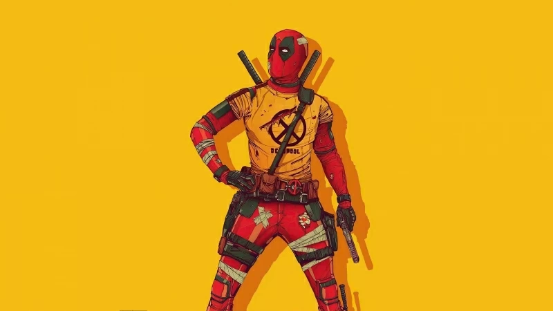 Deadpool New Costume 4k Wallpaper