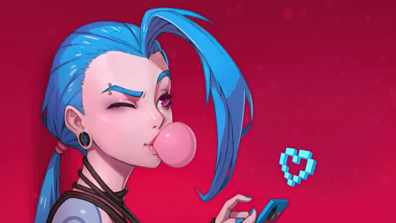 Jinx Love Wallpaper