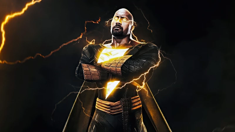 Rock Black Adam 4k 2020 Wallpaper