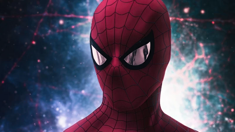 Spider Man Mask Closuep Wallpaper