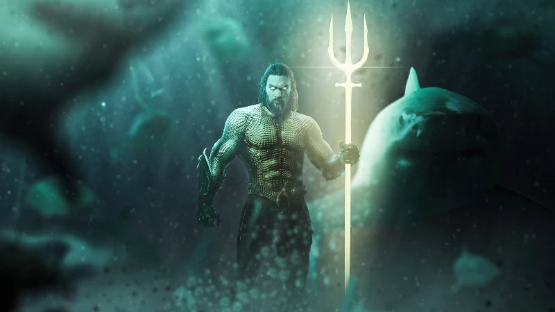 Aquaman Underwater 4k Wallpaper