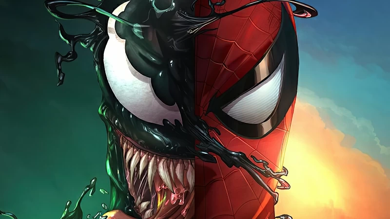 Spider And Venom 2020 Wallpaper