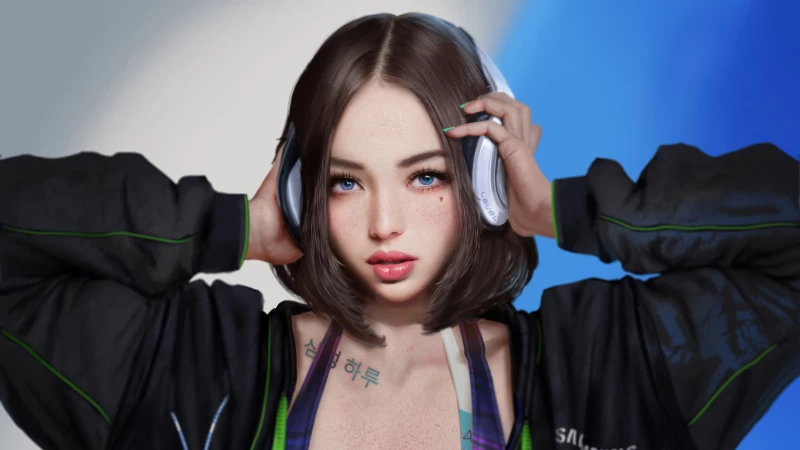 Samsung Employee Girl 5k Wallpaper