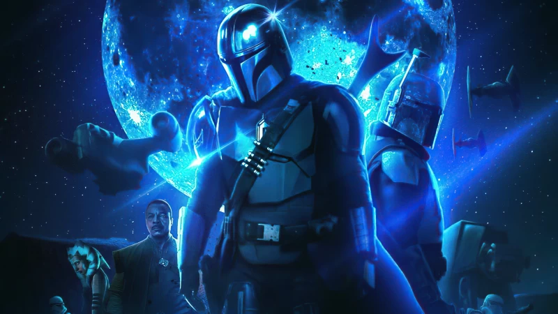 The Mandalorian Star Wars Season 3 Wallpaper