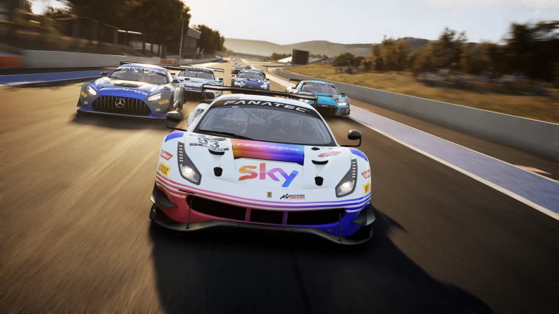 Aston Martin Racing V8 Vantage GT3 Audi R8 LMS Evo Bentley Continental GT3 BMW M6 GT3 Ferrari 488 GT3 4K HD Assetto Corsa Competizione Wallpaper