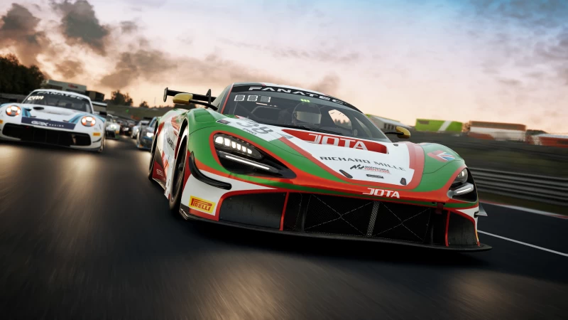 Ferrari 488 GT3 Aston Martin Racing V8 Vantage GT3 Audi R8 LMS Evo Bentley Continental GT3 BMW M6 GT3 4K HD Assetto Corsa Competizione Wallpaper
