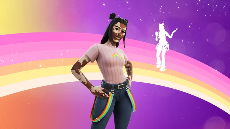 Joy Fortnite Skin HD Fortnite Wallpaper