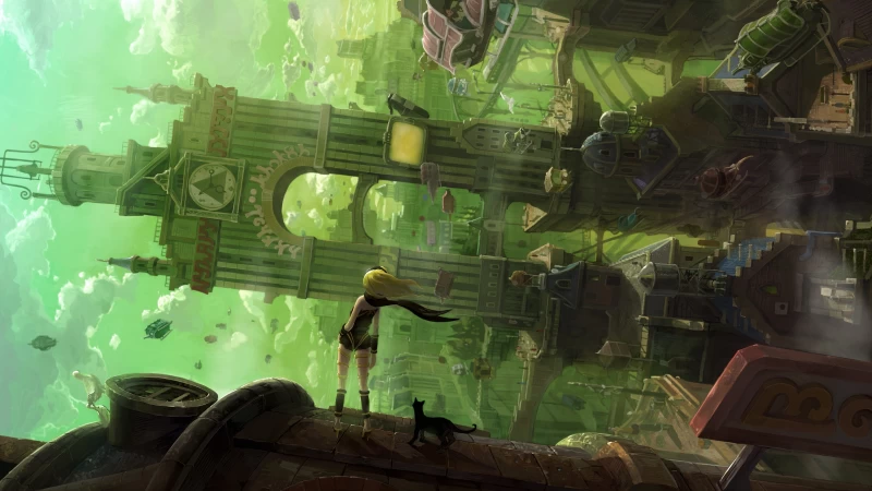 Kat Syd Dusty Yunica 4K HD Gravity Rush Wallpaper