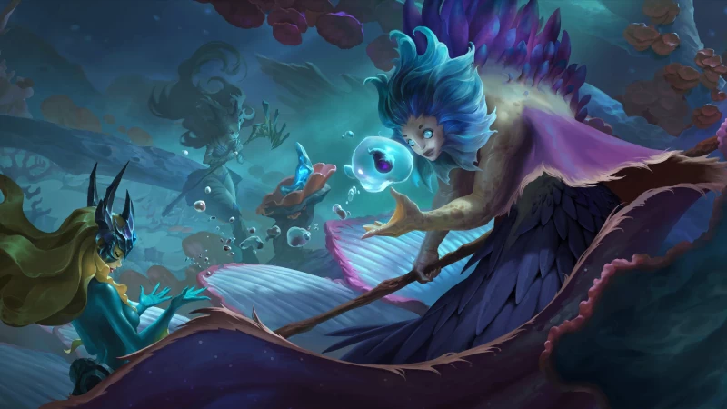 Nami HD Legends Of Runeterra Wallpaper