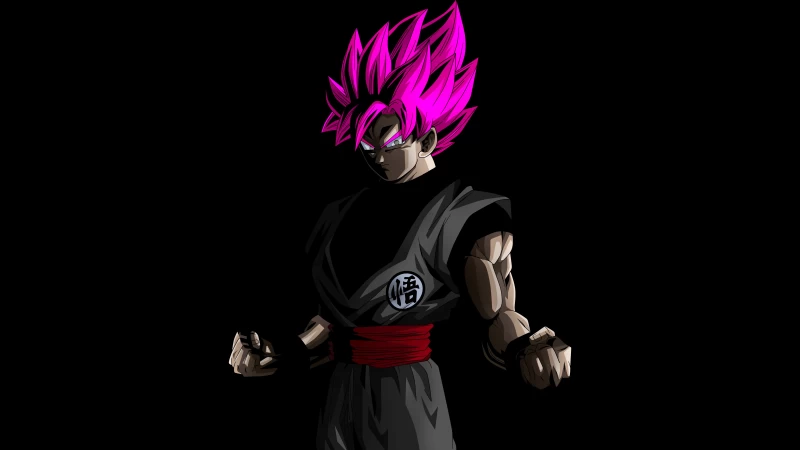 Goku Black Oled 8k Wallpaper