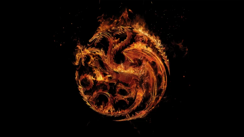 TV Show House of the Dragon HD Black background Wallpaper